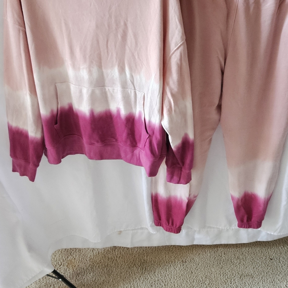 #301 Wildfox Pink and White Tie-Dye Jumpsuit